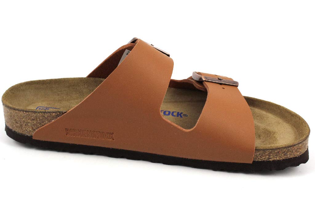 Birkenstock Arizona Birko - Flor Soft Footbed - Unisex Ginger Brown Shoe Deals Outlet