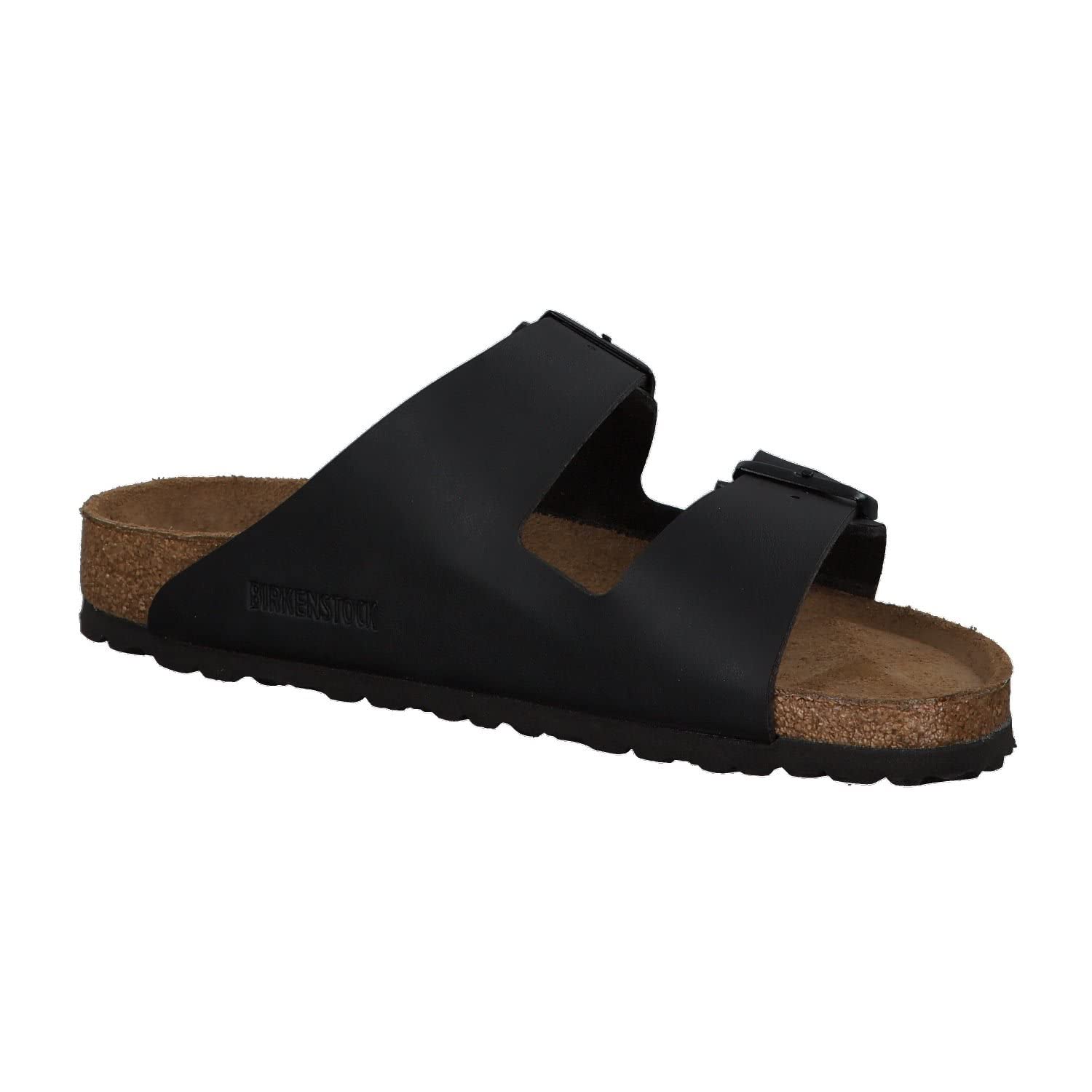 Birkenstock Arizona Birko - Flor Soft Footbed - Unisex Black Shoe Deals Outlet