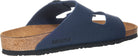 Birkenstock Arizona Birko - Flor Soft Footbed - Unisex Blue Shoe Deals Outlet