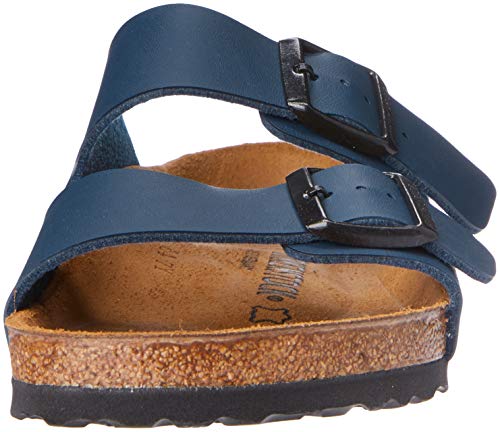 Birkenstock Arizona Birko - Flor Soft Footbed - Unisex Blue Shoe Deals Outlet