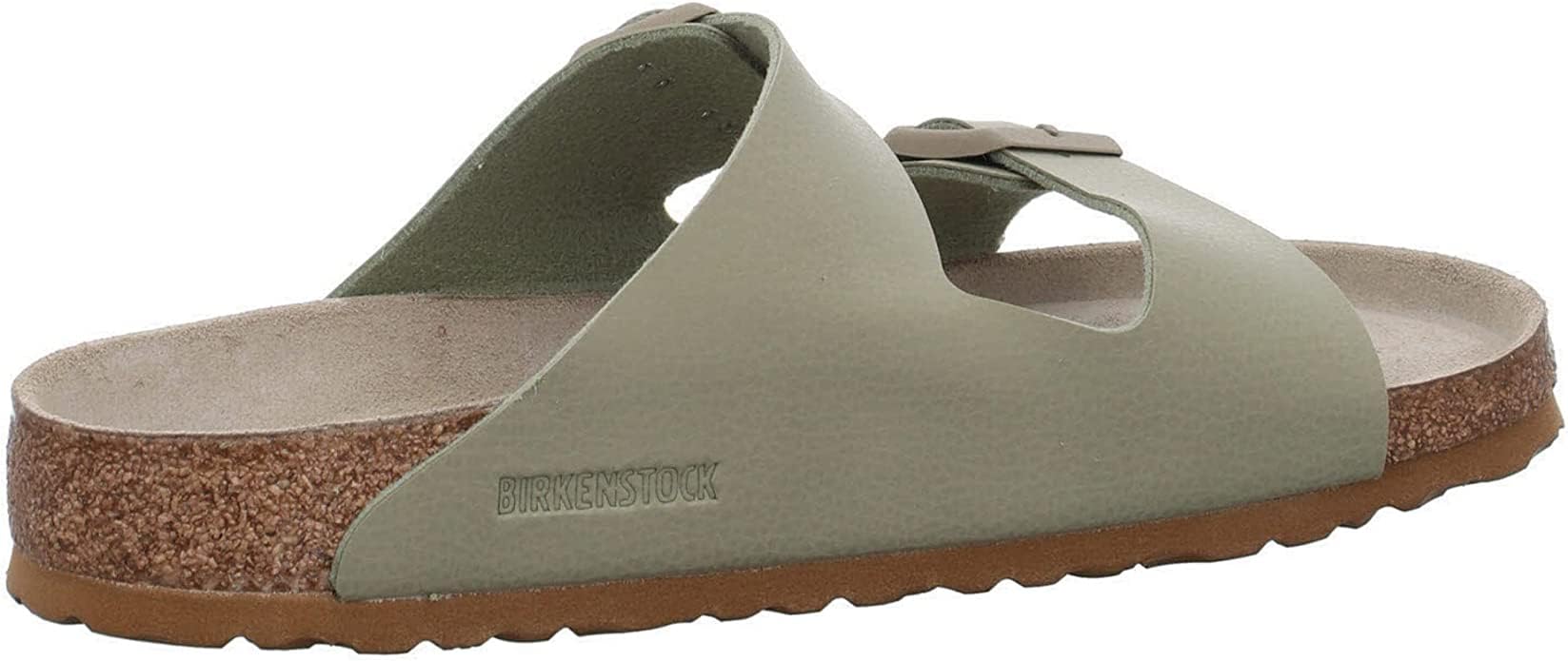 Birkenstock Arizona Birko - Flor Soft Footbed - Unisex Desert Soil Faded Khaki Shoe Deals Outlet