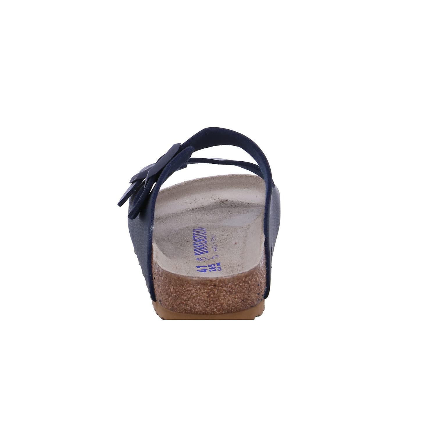 Birkenstock Arizona Birko - Flor Soft Footbed - Unisex Desert Soil Midnight Blue Shoe Deals Outlet