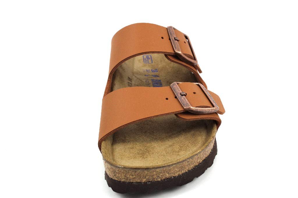 Birkenstock Arizona Birko - Flor Soft Footbed - Unisex Ginger Brown Shoe Deals Outlet