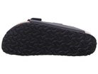 Birkenstock Arizona Birko - Flor Soft Footbed - Unisex Black Shoe Deals Outlet