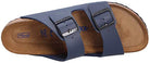 Birkenstock Arizona Birko - Flor Soft Footbed - Unisex Blue Shoe Deals Outlet