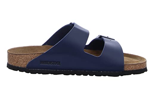 Birkenstock Arizona Birko - Flor Soft Footbed - Unisex Blue Shoe Deals Outlet