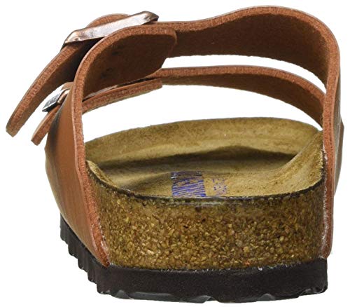 Birkenstock Arizona Birko - Flor Soft Footbed - Unisex Ginger Brown Shoe Deals Outlet