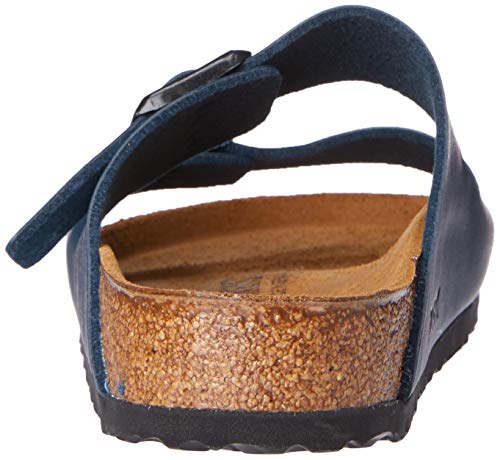 Birkenstock Arizona Birko - Flor Soft Footbed - Unisex Blue Shoe Deals Outlet