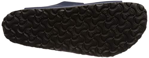 Birkenstock Arizona Birko - Flor Soft Footbed - Unisex Blue Shoe Deals Outlet