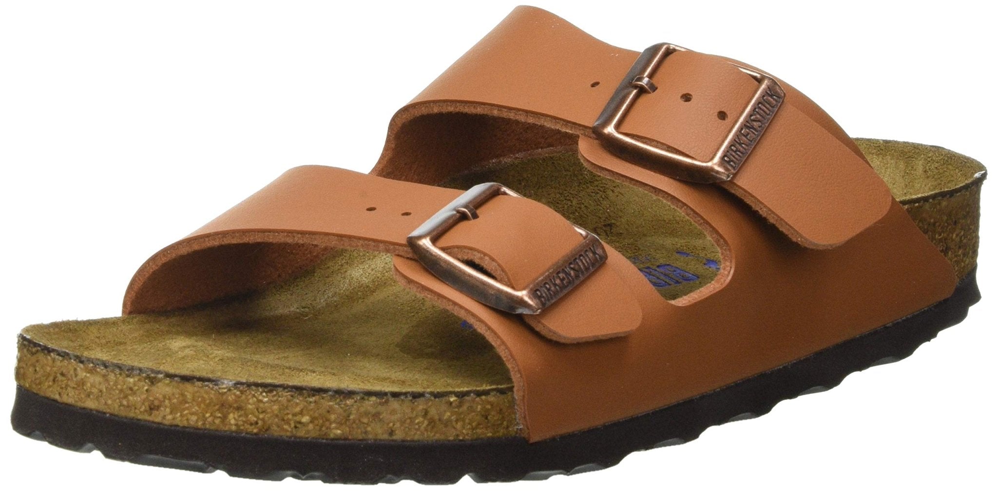 Birkenstock Arizona Birko - Flor Soft Footbed - Unisex Ginger Brown Shoe Deals Outlet