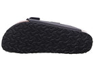 Birkenstock Arizona Birko - Flor Soft Footbed - Unisex Black Shoe Deals Outlet