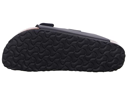 Birkenstock Arizona Birko - Flor Soft Footbed - Unisex Black Shoe Deals Outlet