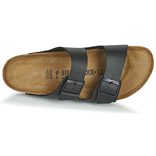 Birkenstock Arizona Birko - Flor - Unisex Black Shoe Deals Outlet