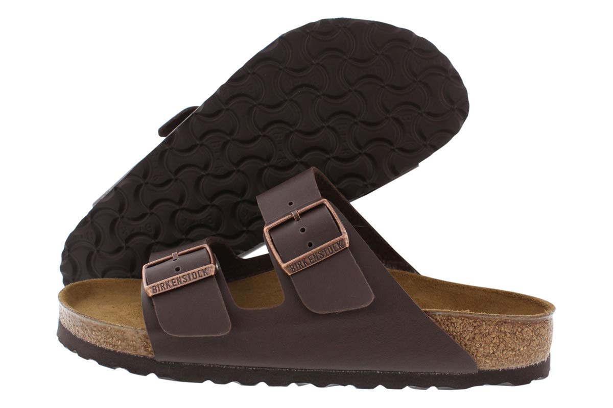 Birkenstock Arizona Birko - Flor - Unisex Dark Brown Shoe Deals Outlet