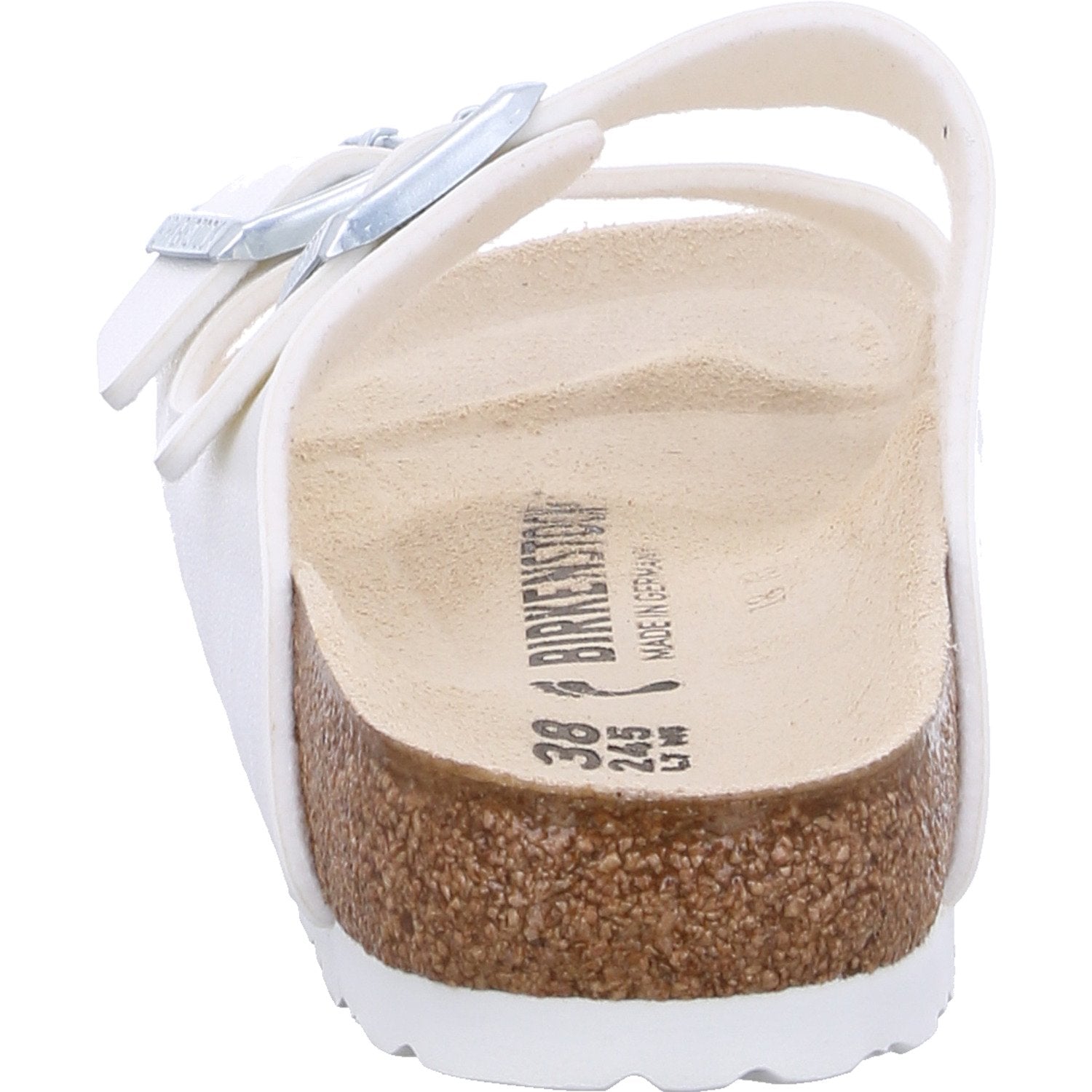 Birkenstock Arizona Birko - Flor - Unisex White Shoe Deals Outlet