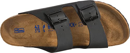 Birkenstock Arizona Birko - Flor - Unisex Black Shoe Deals Outlet