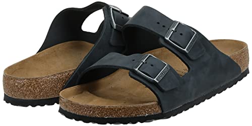 Birkenstock Arizona Birko - Flor - Unisex Black Shoe Deals Outlet