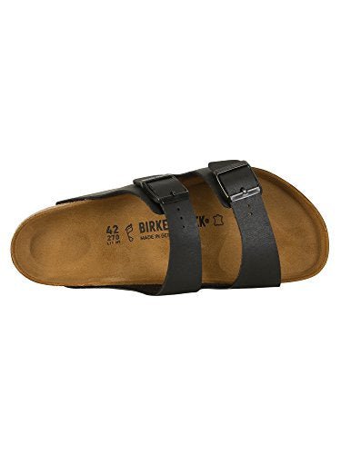 Birkenstock Arizona Birko - Flor - Unisex Black Shoe Deals Outlet