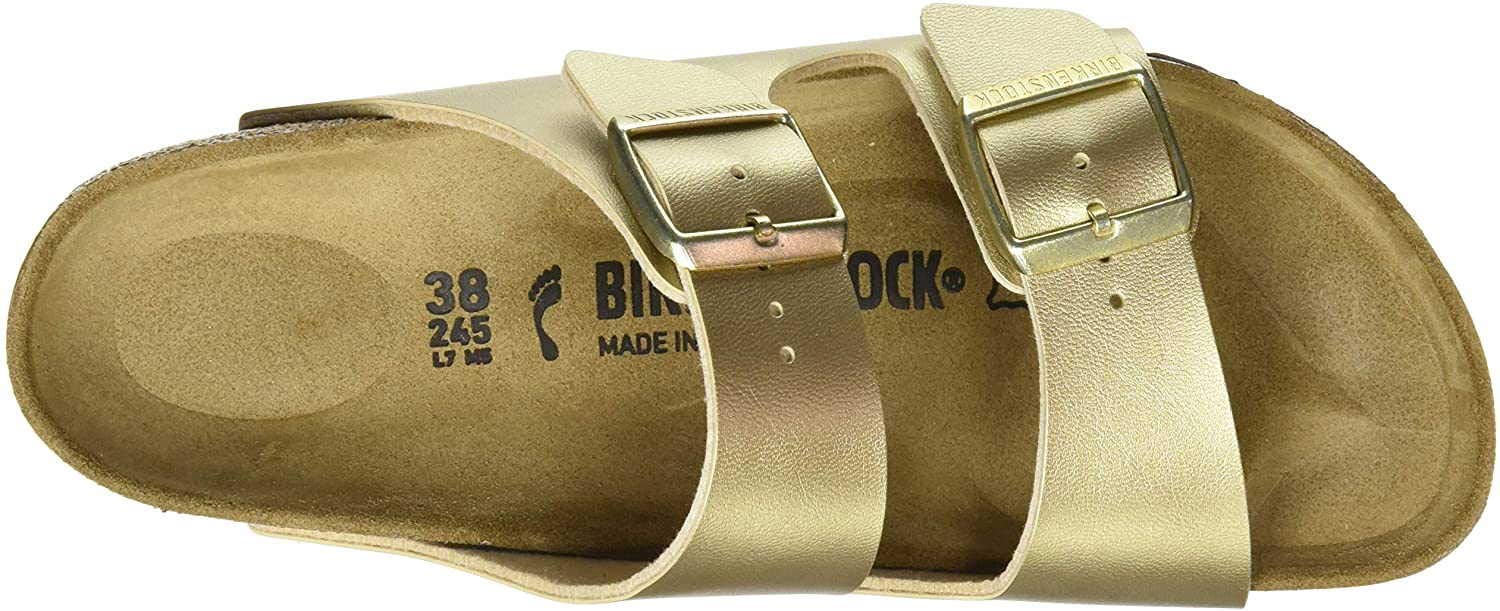 Birkenstock Arizona Birko - Flor - Unisex Gold Shoe Deals Outlet