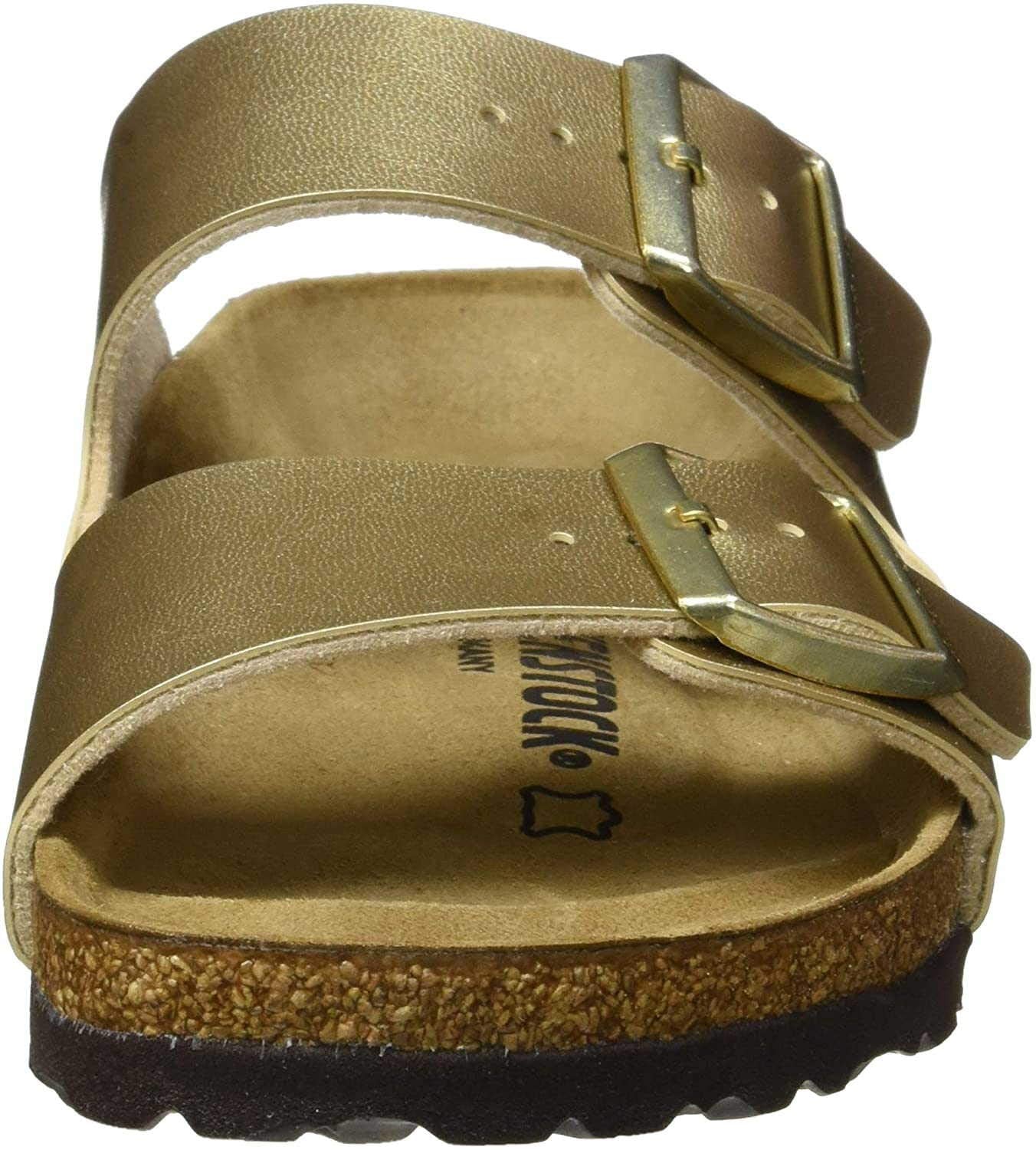 Birkenstock Arizona Birko - Flor - Unisex Gold Shoe Deals Outlet