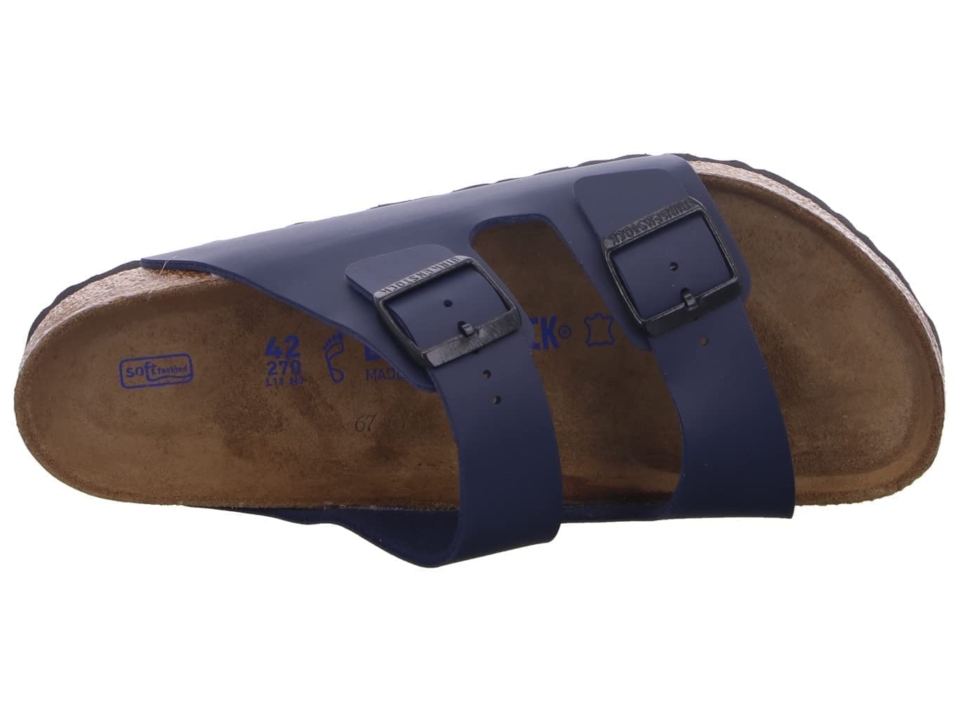 Birkenstock Arizona Birko - Flor - Unisex Blue Shoe Deals Outlet