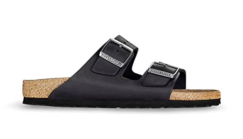 Birkenstock Arizona Birko - Flor - Unisex Black Shoe Deals Outlet