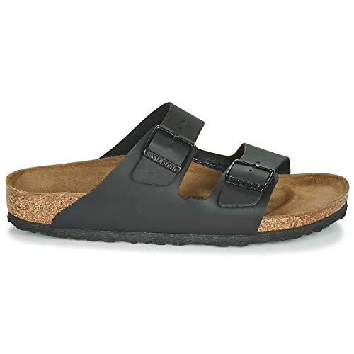 Birkenstock Arizona Birko - Flor - Unisex Black Shoe Deals Outlet
