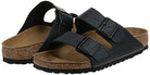 Birkenstock Arizona Soft Footbed Natural Leather Oiled - Unisex Black Shoe Deals Outlet