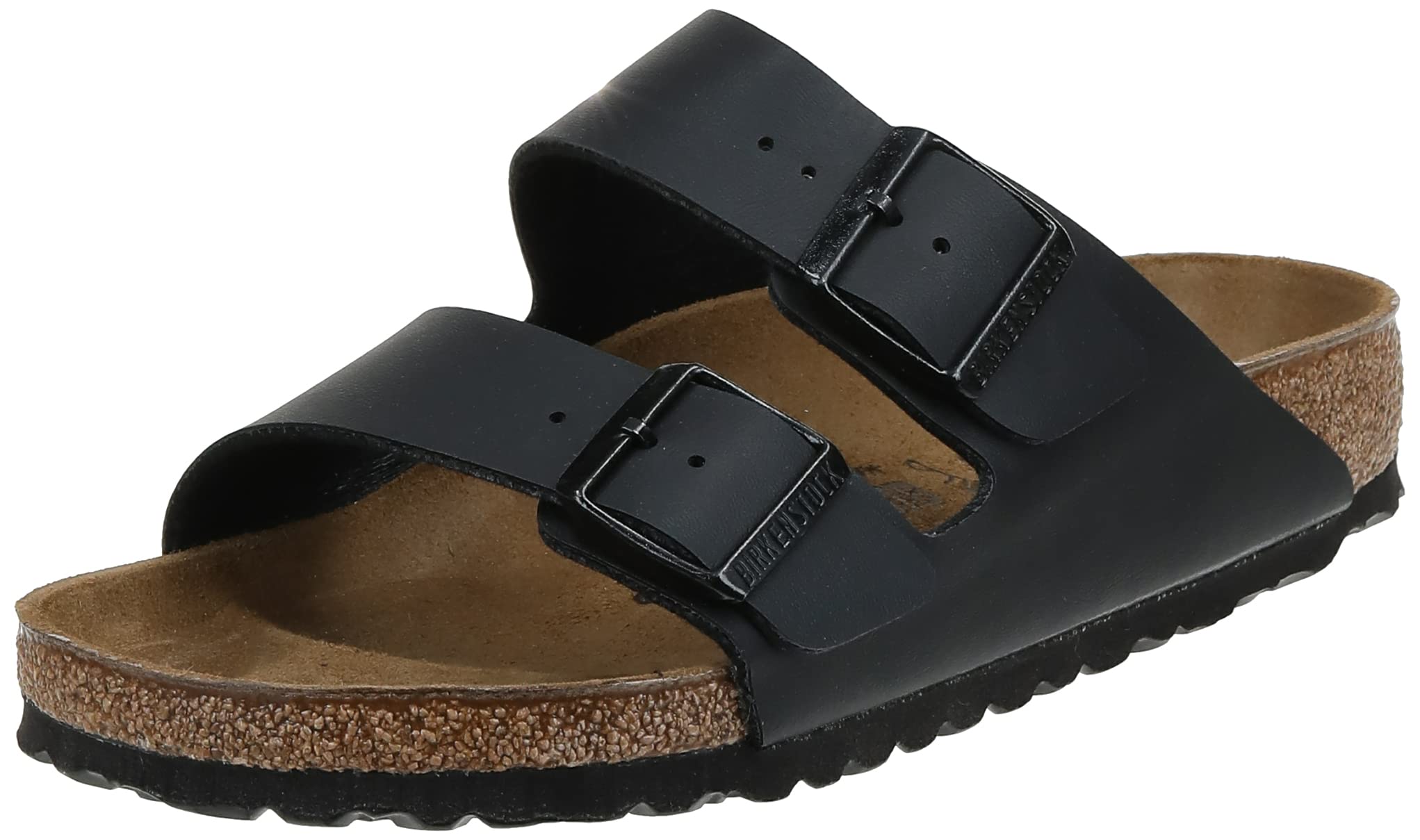 Birkenstock Arizona Soft Footbed Natural Leather Oiled - Unisex Black Shoe Deals Outlet