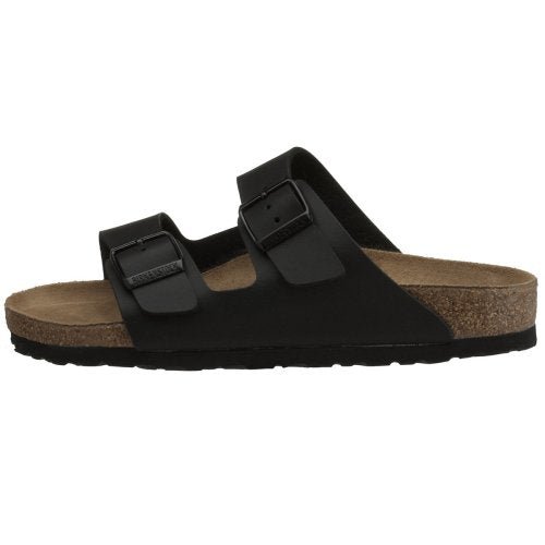 Birkenstock Arizona Soft Footbed Natural Leather Oiled - Unisex Black Shoe Deals Outlet