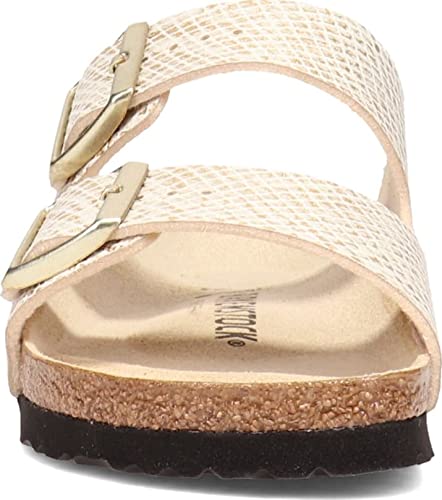 Birkenstock Arizona - Unisex Shiny Python Eggshell Shoe Deals Outlet