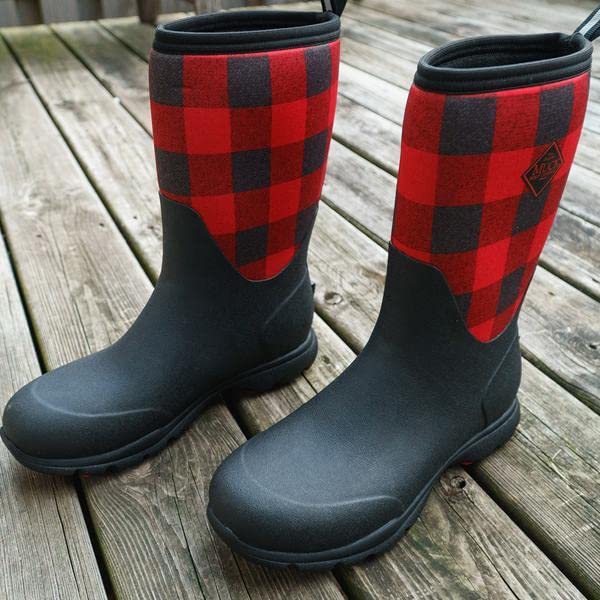 The Original Muck Boot Company Artic Excursion Mid - Men's Black/Grey Shoe Deals Outlet