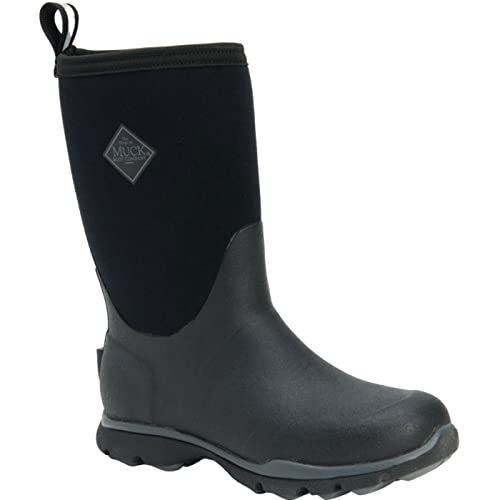 The Original Muck Boot Company Artic Excursion Mid - Men's Black/Grey Shoe Deals Outlet