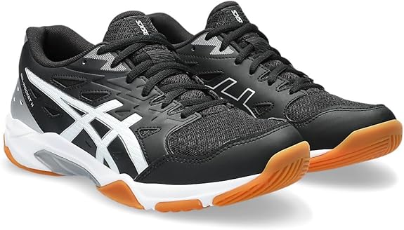 ASICS Gel - Rocket 11 Black/Pure Silver 7.5 M 4550456654457 Shoe Deals Outlet