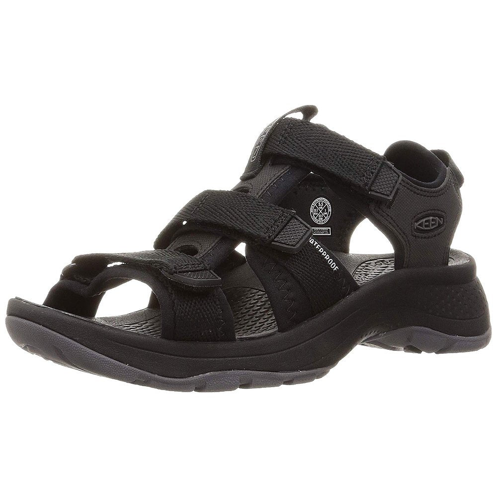 KEEN Astoria West Open Toe - Women's Black/Black Shoe Deals Outlet