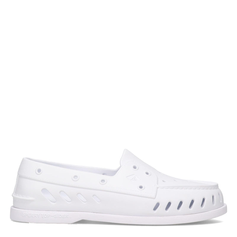 Sperry Authentic Original Float Boat - Men's White Shoe Deals Outlet