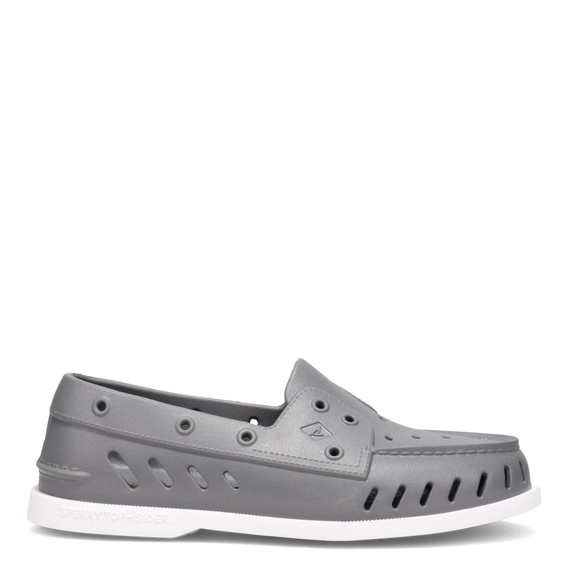 Sperry Authentic Original Float Boat - Men's Grey Shoe Deals Outlet