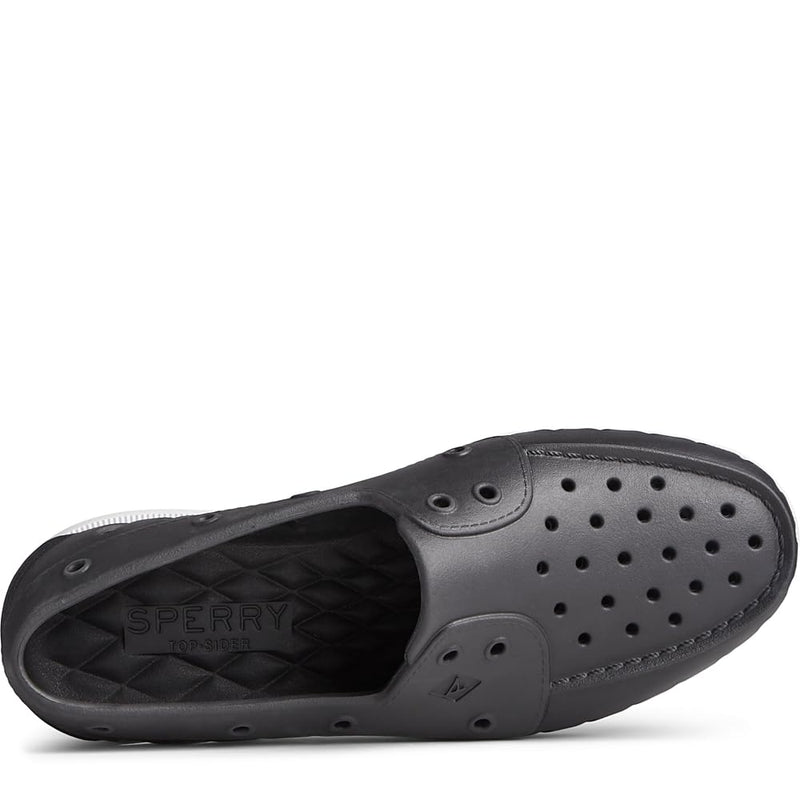 Sperry Authentic Original Float Boat - Men's Black Shoe Deals Outlet