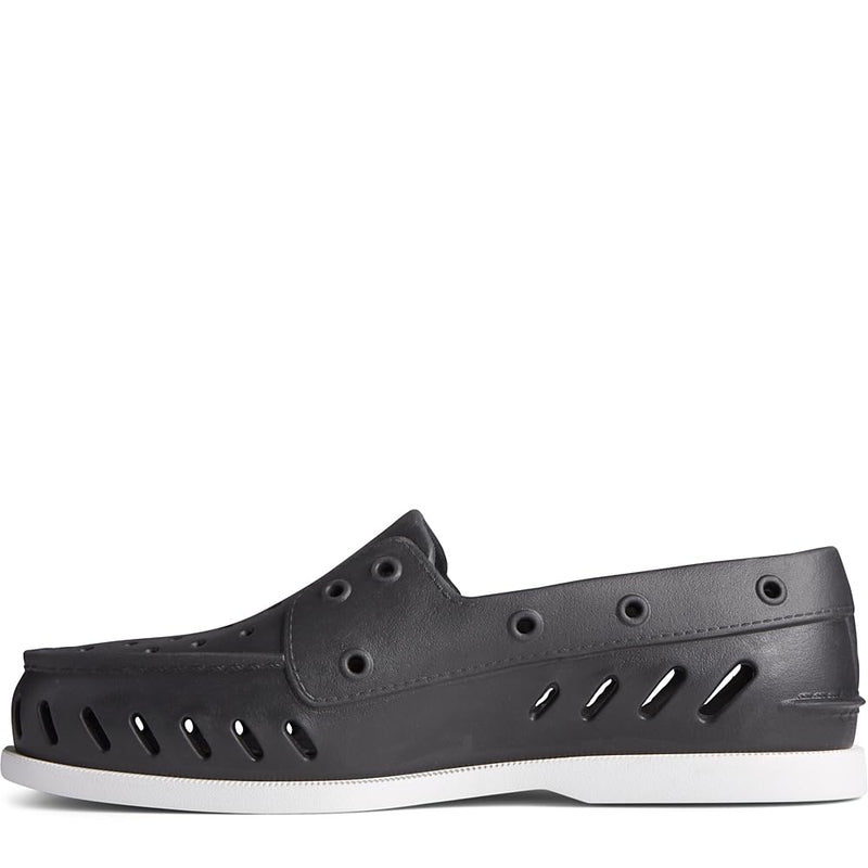 Sperry Authentic Original Float Boat - Men's Black Shoe Deals Outlet
