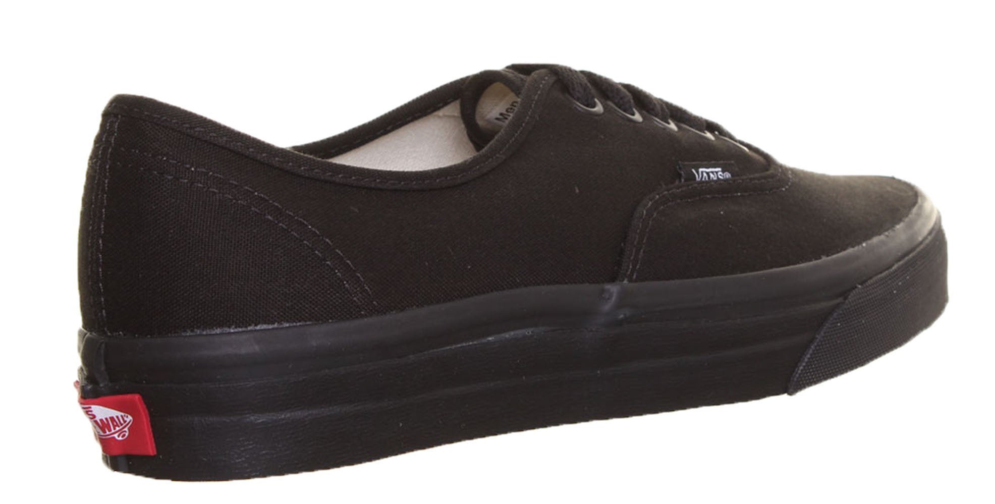 Vans Authentic - Unisex Black/Black Shoe Deals Outlet