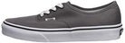 Vans Authentic - Unisex Pewter Shoe Deals Outlet