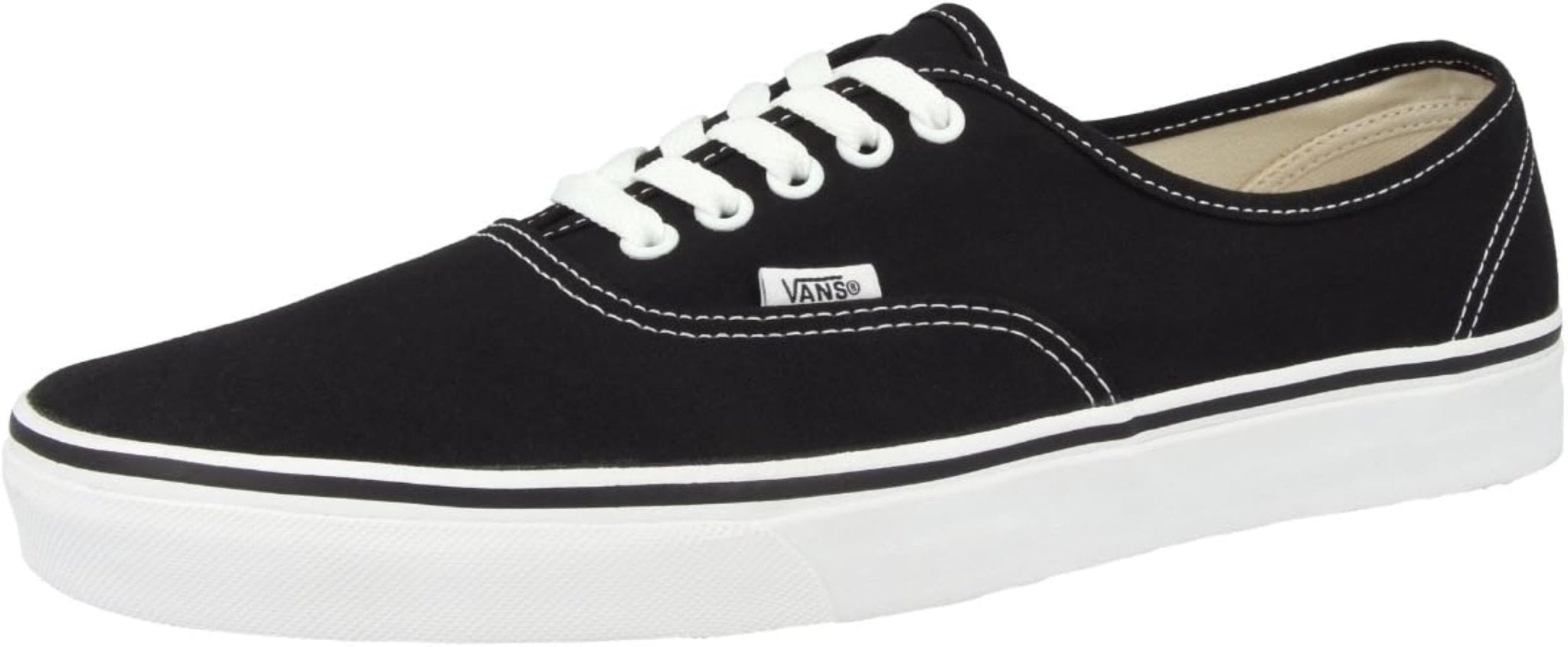 Vans Authentic - Unisex Black Shoe Deals Outlet