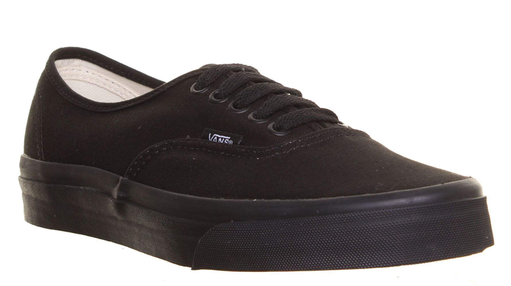 Vans Authentic - Unisex Black/Black Shoe Deals Outlet
