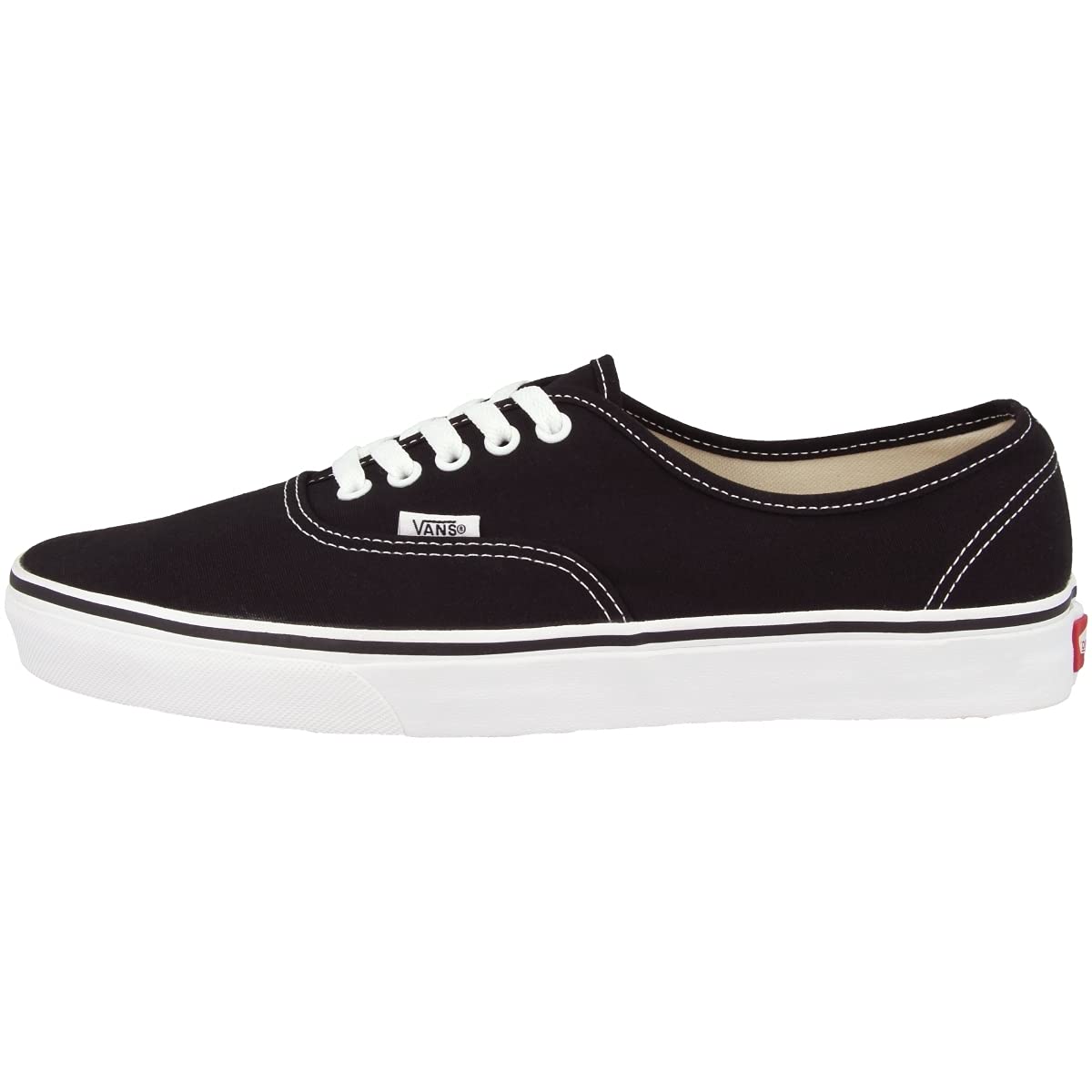 Vans Authentic - Unisex Black Shoe Deals Outlet