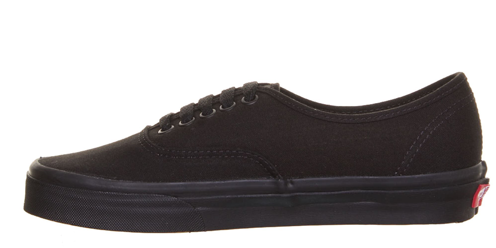 Vans Authentic - Unisex Black/Black Shoe Deals Outlet