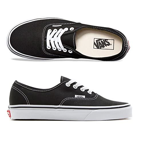 Vans Authentic - Unisex Black Shoe Deals Outlet