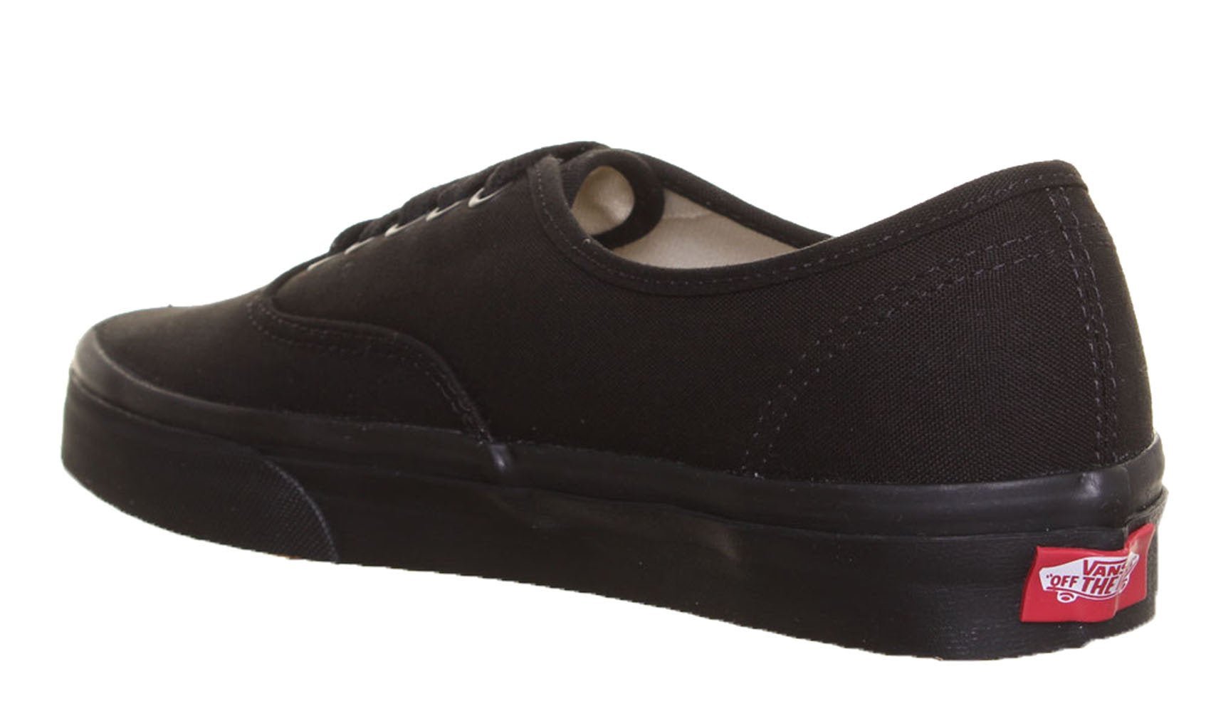 Vans Authentic - Unisex Black/Black Shoe Deals Outlet