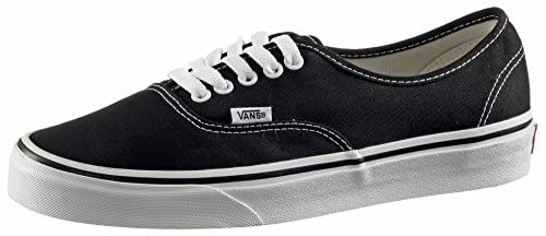 Vans Authentic - Unisex Black Shoe Deals Outlet