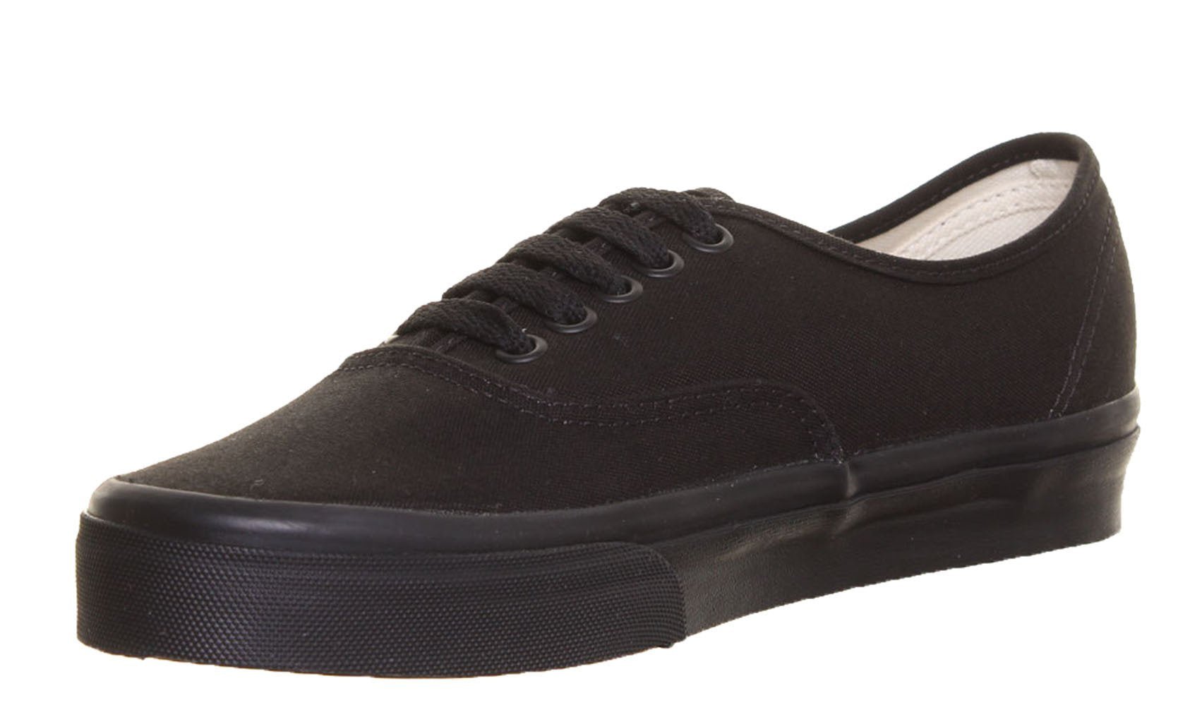 Vans Authentic - Unisex Black/Black Shoe Deals Outlet