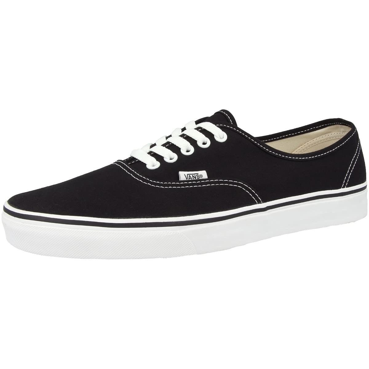 Vans Authentic - Unisex Black Shoe Deals Outlet